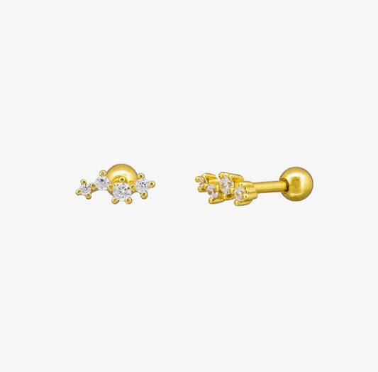 SONNET CARTILAGE EARRINGS STERLING 925 - GOLD