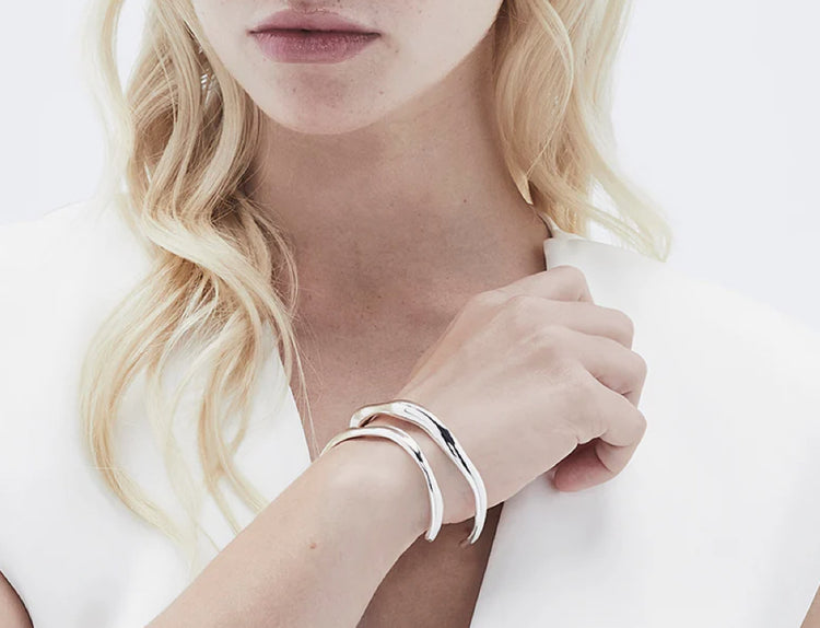 TANYA CUFF - SILVER