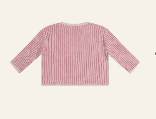 Essential knit jumper | Strawberry Stripe