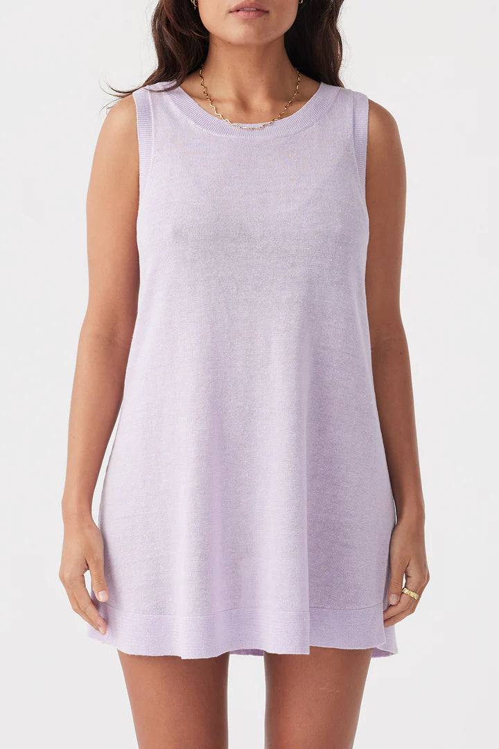 Brie Shift Dress | Lilac