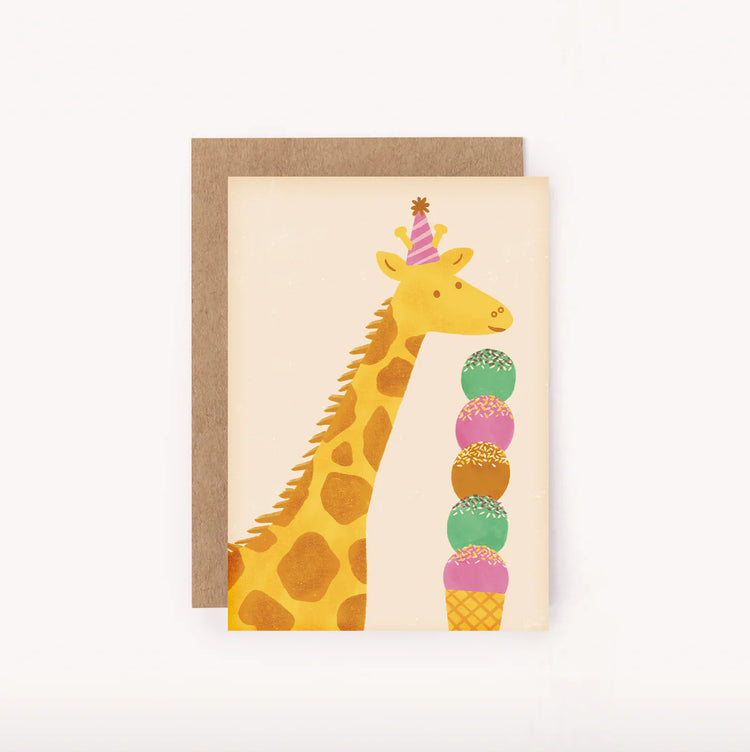 Giraffe | Mini Card