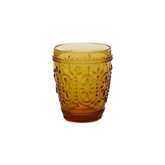 Tumbler Glass Set of 4 | Amber