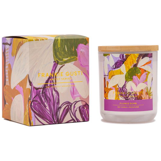 ARTIST SERIES CANDLE | FLOWER BOMB