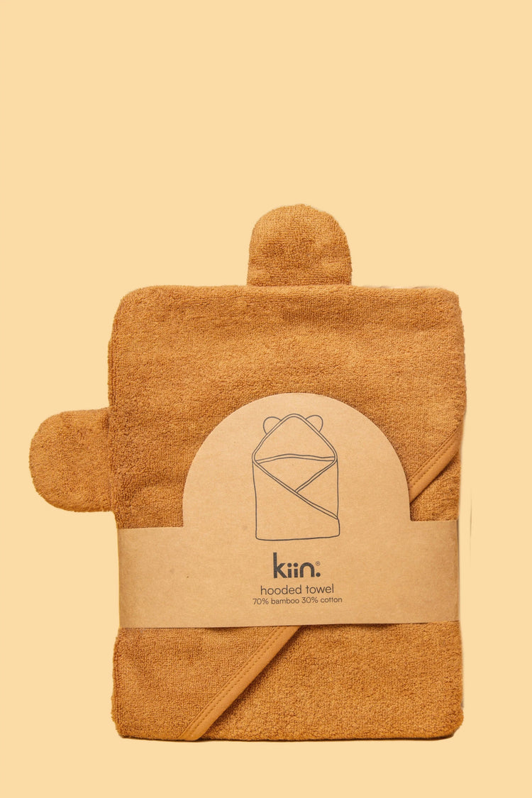 Hooded Towel | Caramel