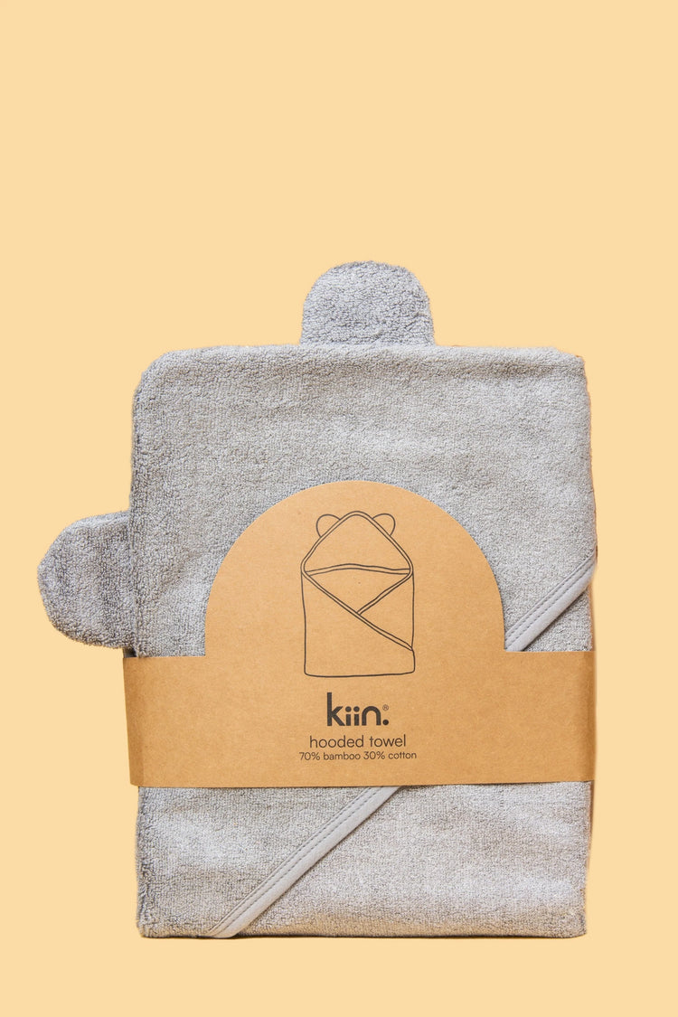 Hooded Towel | Dusty Blue