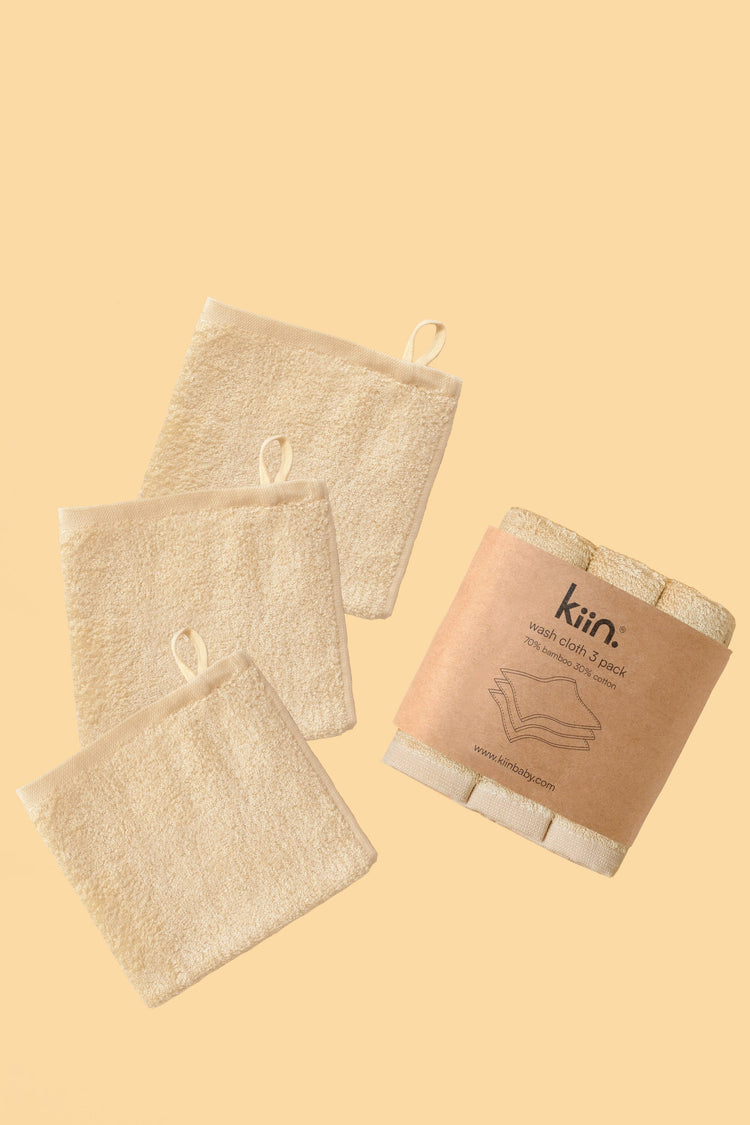 Wash Cloth 3 Pack | Oat