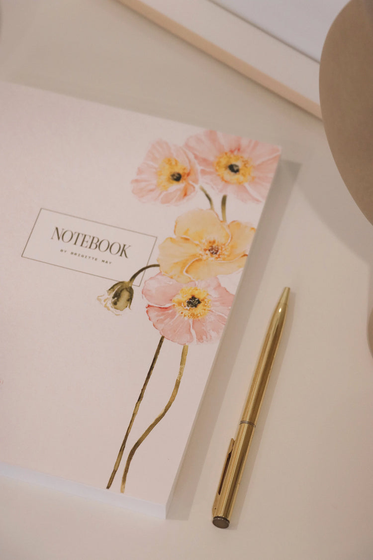 Poppies Notebook